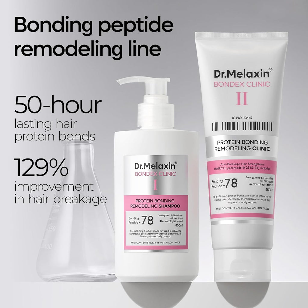 Bondex Remodeling Salon Bonding Treatment | Deep Repair for Bleached & Damaged Hair with Bonding Peptides + Argan Oil