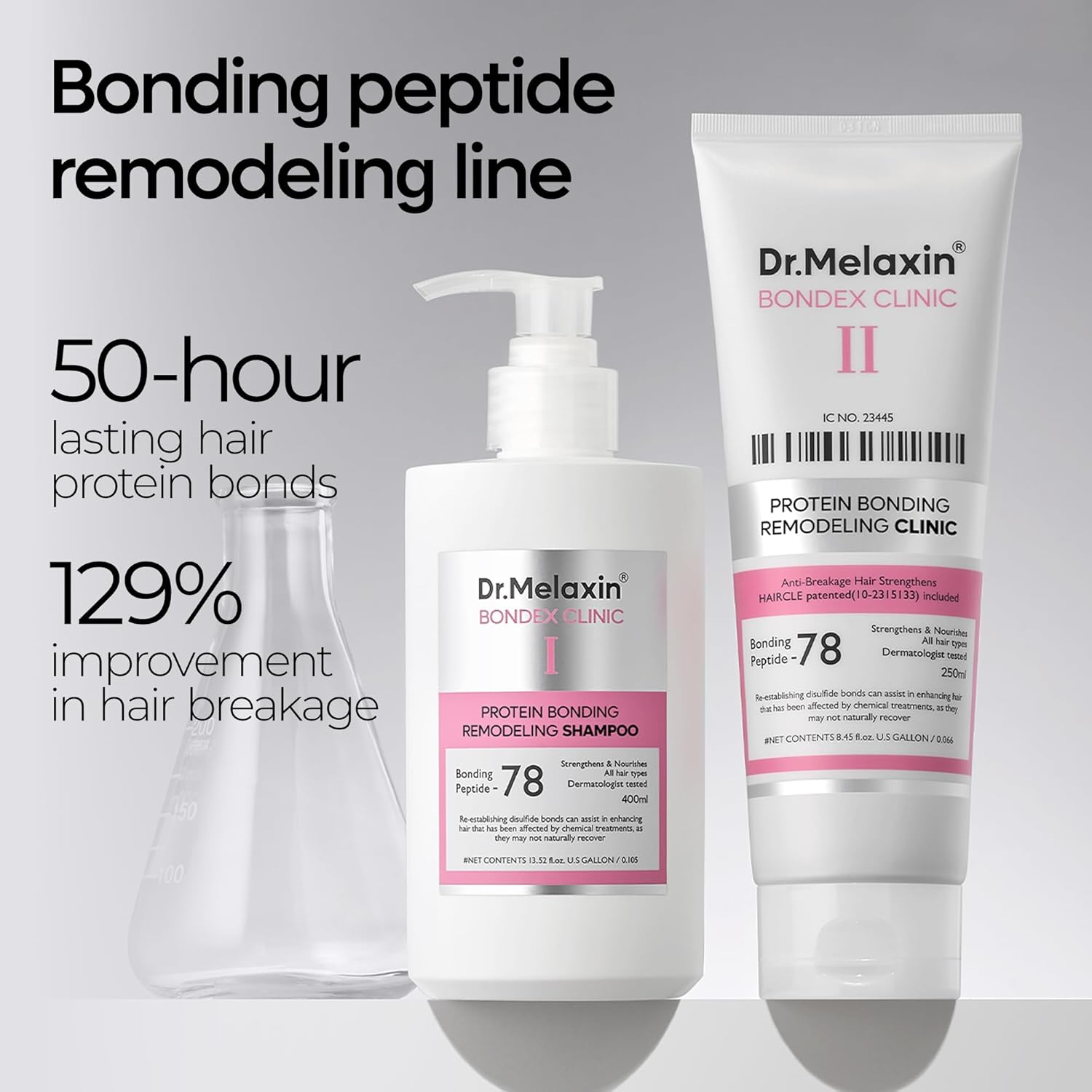 Bondex Remodeling Salon Bonding Treatment | Deep Repair for Bleached & Damaged Hair with Bonding Peptides + Argan Oil