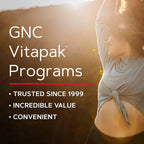 GNC Women's 30+ Vitapak Program, Daily Multivitamins and Minerals, Supports Healthy Bones, Skin, and Stress Relief, 30 Servings