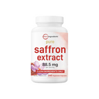 Micro Ingredients Saffron+ Advanced Supplements, 60 Veggie Capsules
